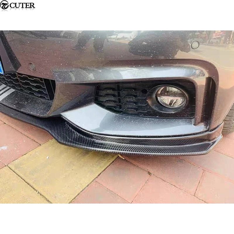 Автомобильный Стайлинг F32 авто передний спойлер для BMW F33 F36 435i M Sport 2014 2015|front lip|car