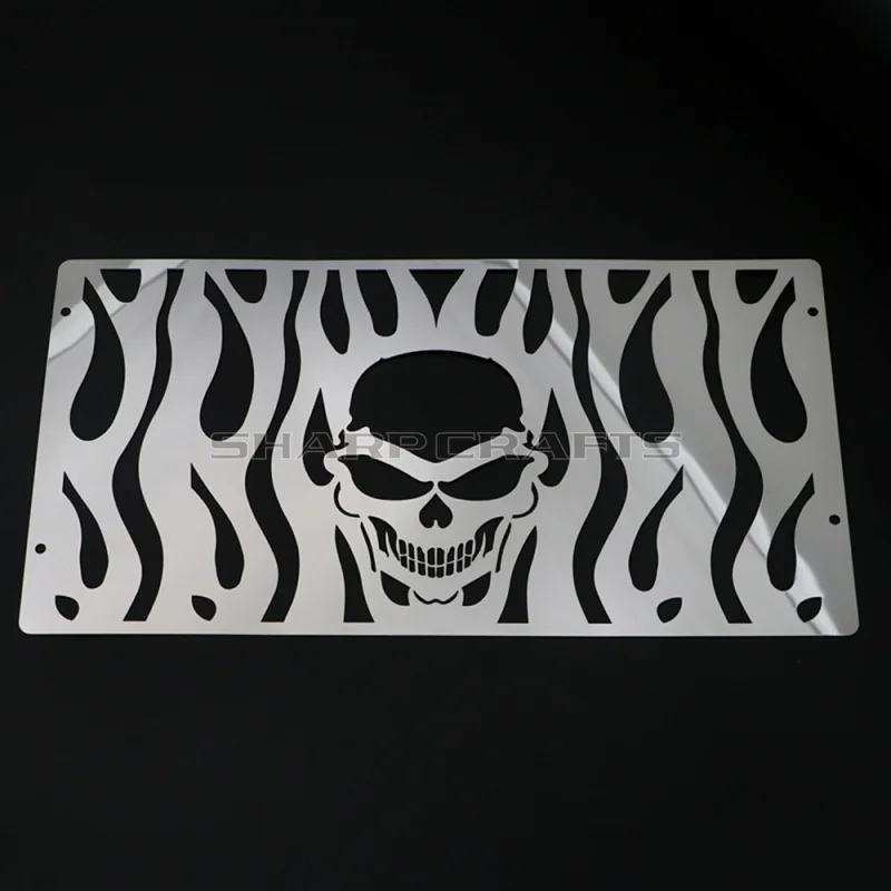 Высококачественная хромированная Защитная крышка радиатора для мотоцикла Honda