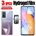 Гидрогелевая пленка для Honor 10X 10 LiteЗащитное стекло для камерызадняя крышка, Защитная пленка для Huawei Honor 10i, Honor 10lite, мягкая пленка