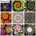 Вышивка мозаика Пазлы алмазная живопись 5d полные круглые сверла наборы Аксессуары Куадрос Мандала краска с алмазами аниме Декор