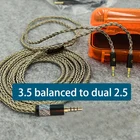 4-контактный Xlr 4,4 2,5 мм 16-жильный кабель для наушников для dual 300 Hifiman 400 1000 i 500 he400i he1000 he6 v1 v2 he 560 edx