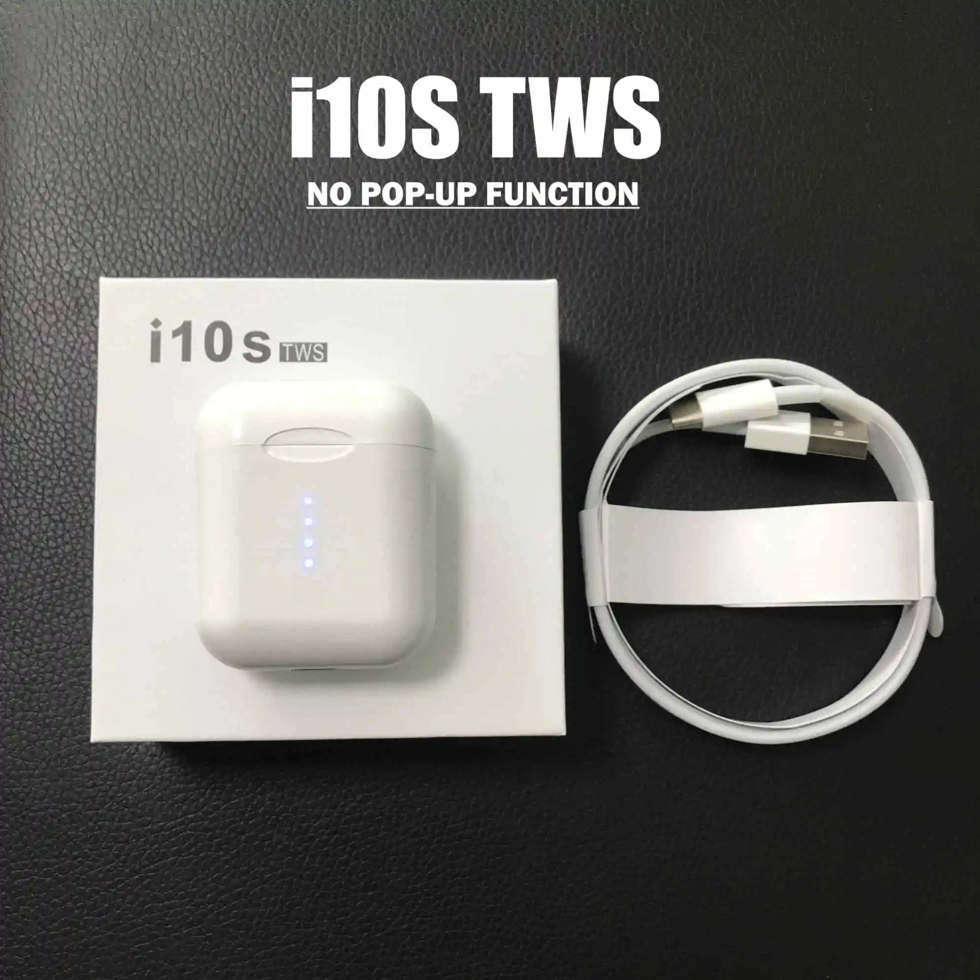 Поддержка беспроводной зарядки! i10 tws i10s tws беспроводные наушники Bluetooth 5,0 наушники с сенсорным управлением гарнитура для всех смартфонов - Цвет: i10S TWS-WHITE