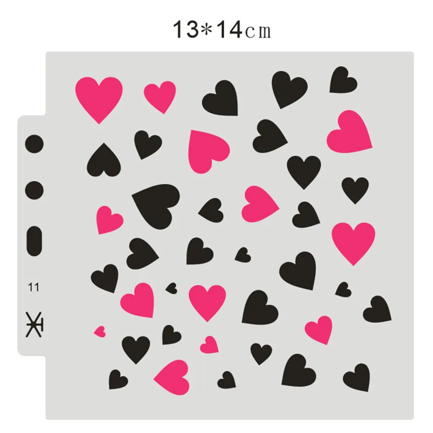 13*14 цирковые трафареты для скрапбукинга Пластиковая форма щит сделай сам торт