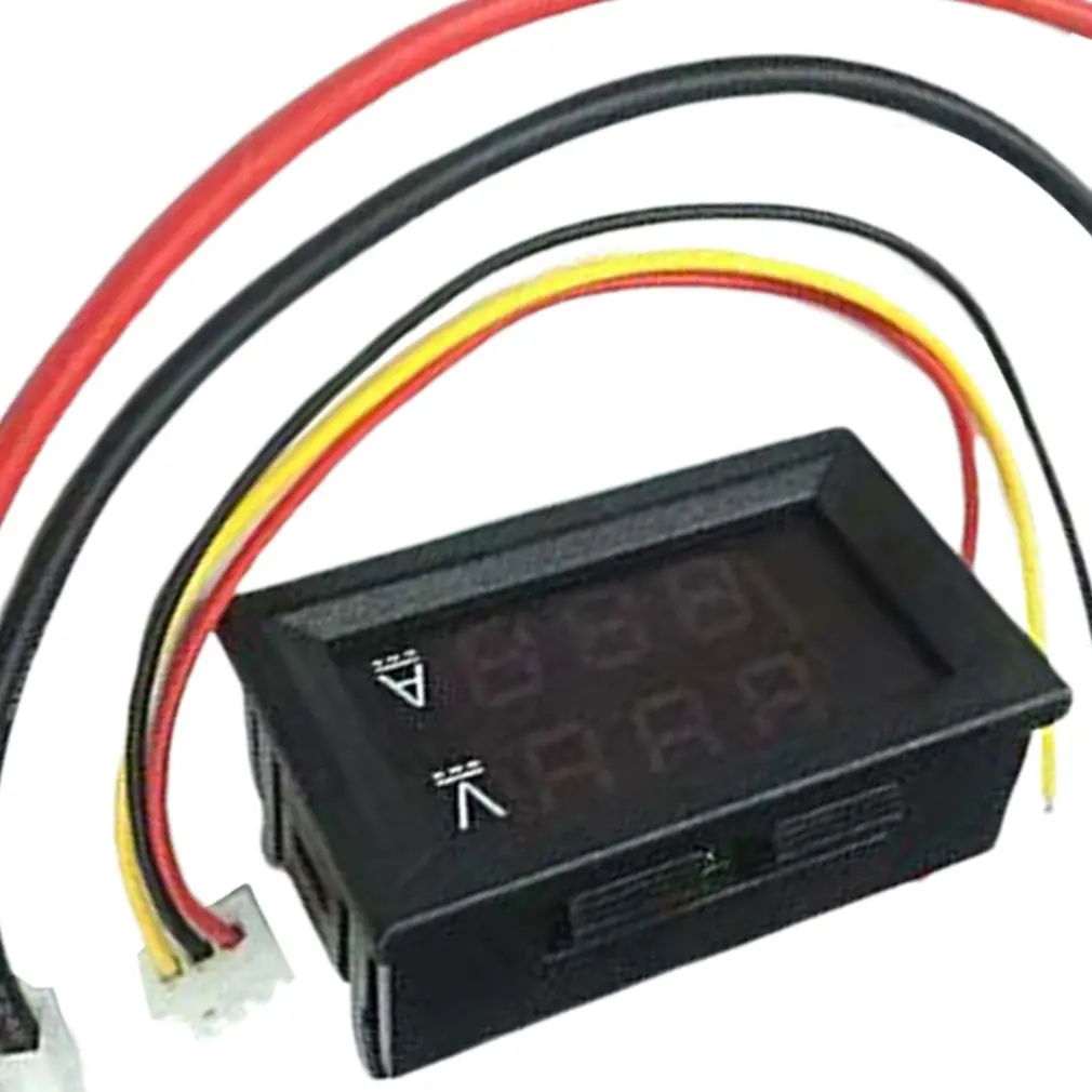 DC0-100V 100A Led Dc Dual Display Digital Voltage And Current Meter With Fine-Tuning Ammeter Drop Shipping Sale |