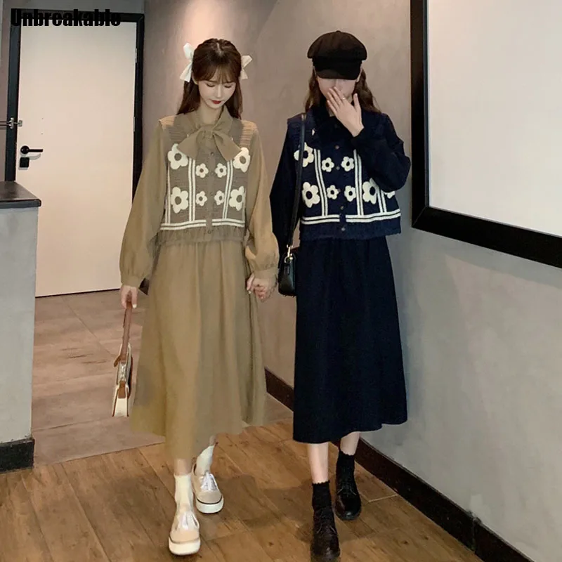 

Вязаный жилет кардиган женский; Джемпер с треугольным воротом без рукавов для девочек в Корейском стиле; Женские туфли; Милые модные цветоч...