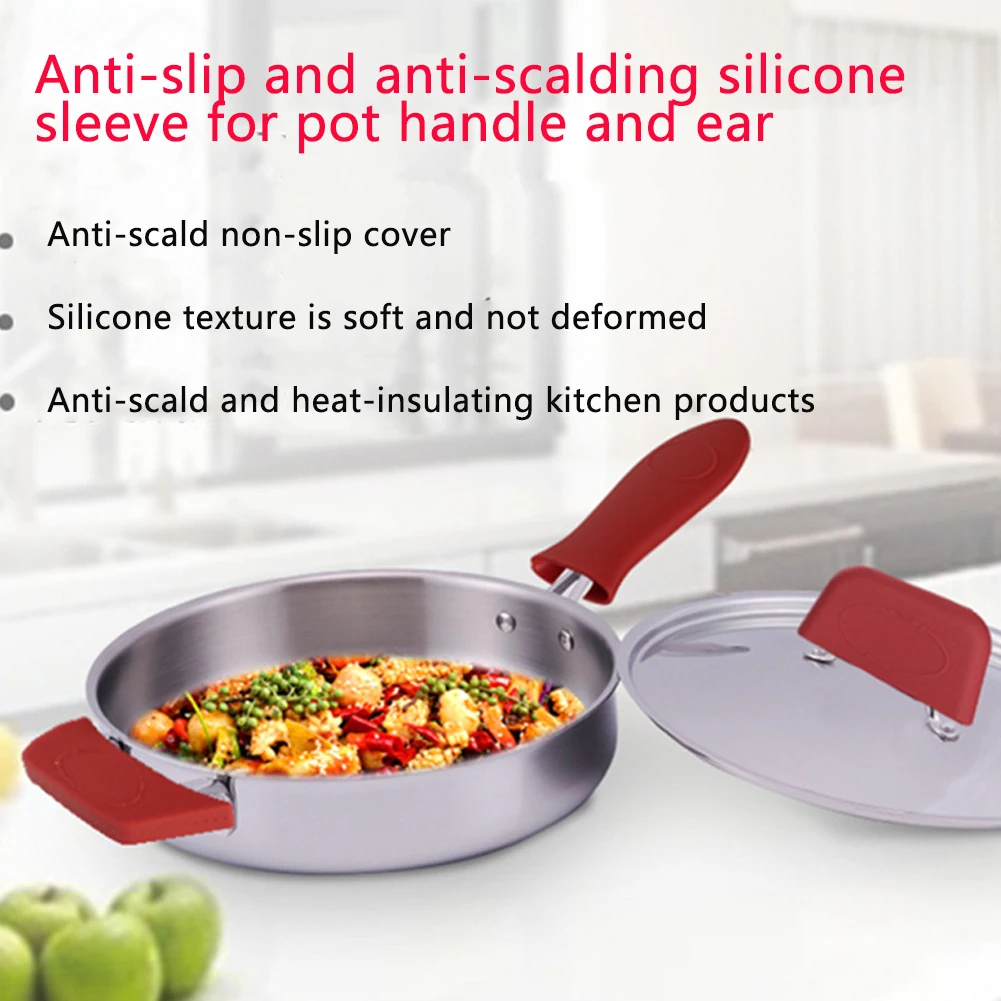 

Kitchen Baking Silica Gel Heat Insulation Clip Bowl Oven Microwave Oven Insulated Set Anti Scalding Non Slip Gloves Cooking Tool