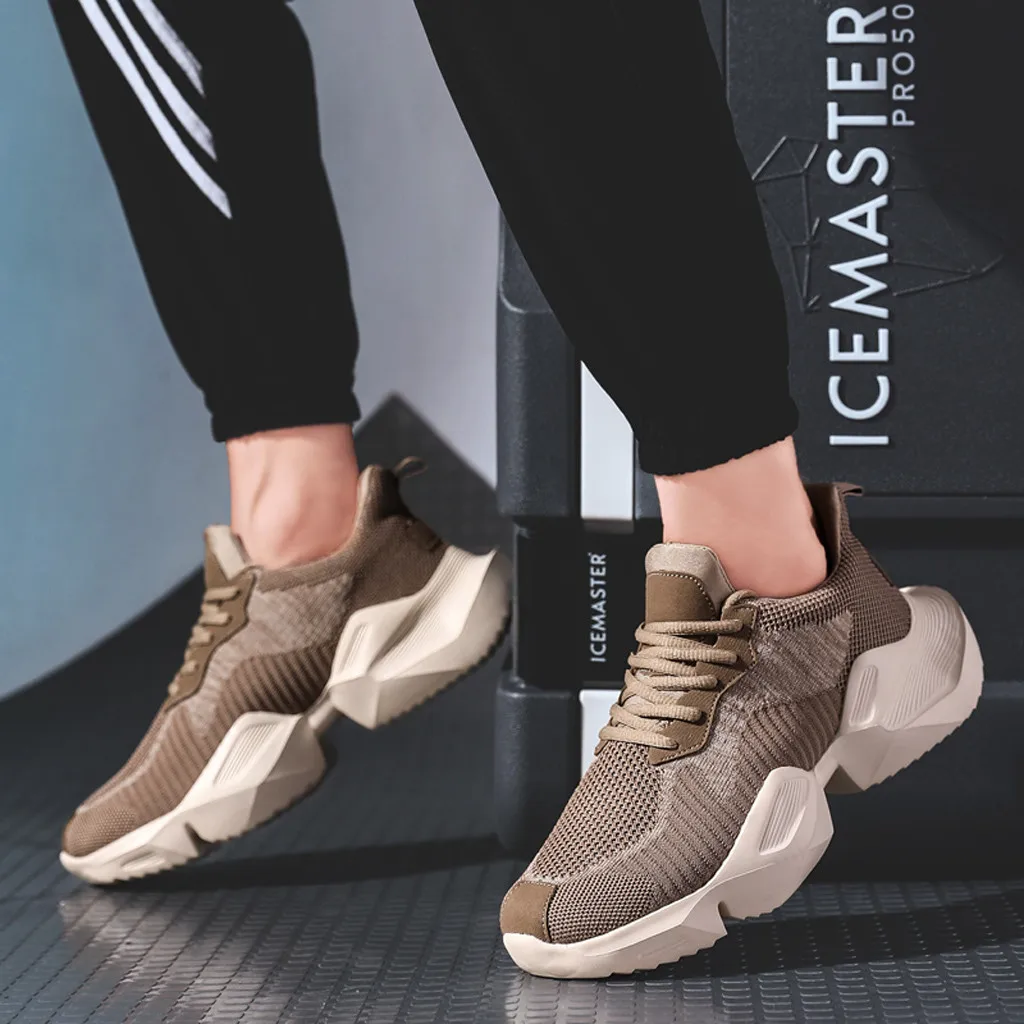 Новинка; Мужская Спортивная обувь balenciaca; дышащая повседневная обувь; студенческий светильник из сетчатого материала; спортивная обувь для мужчин; кроссовки без шнуровки