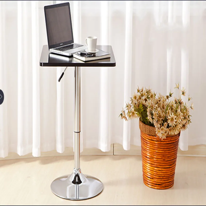 Европейский барный столик из твердой древесины журнальный простой обеденный