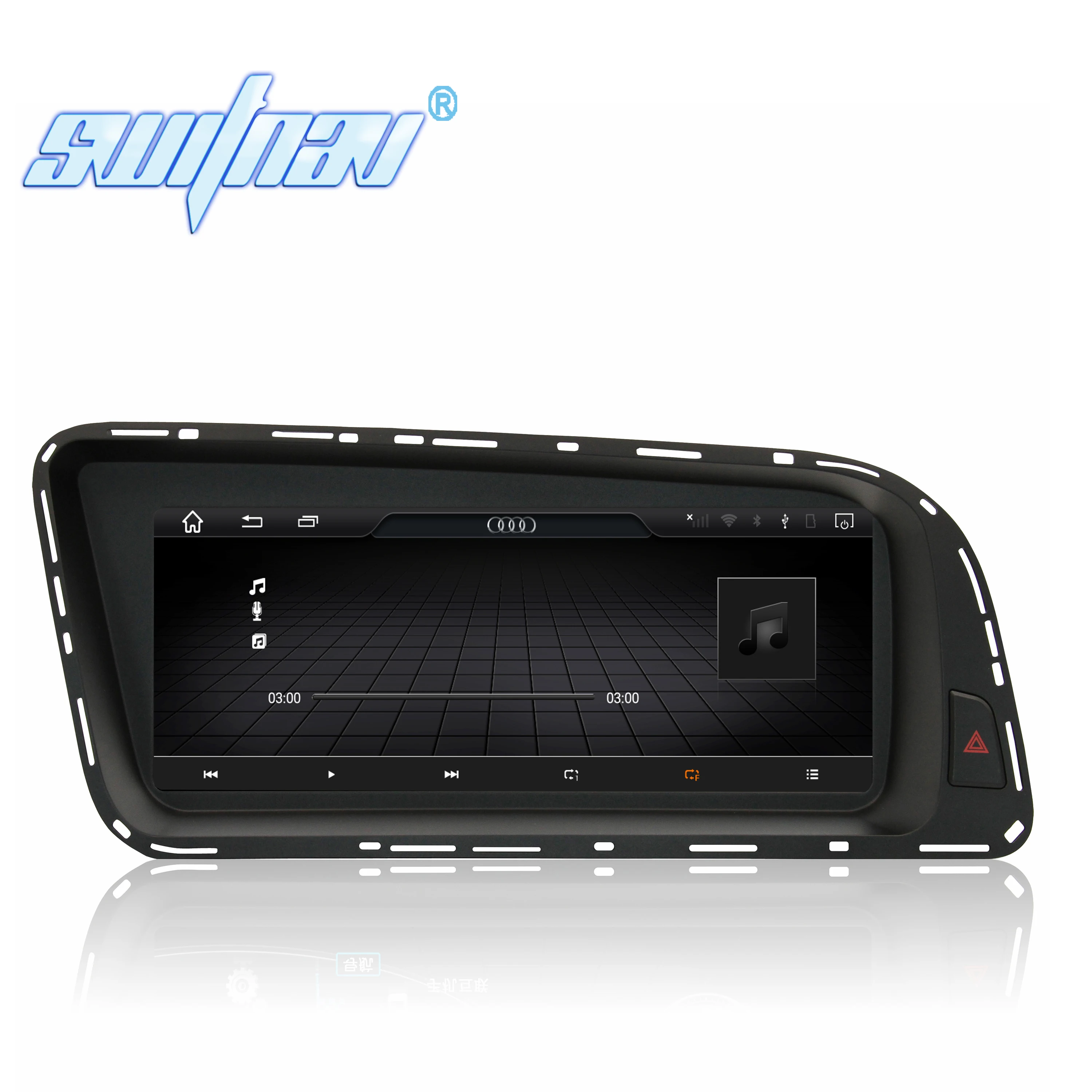 Автомобильный DVD-плеер 8 ГБ + 64 Android 10 для Audi Q5 2010-2017 мультимедийный автомобильный с