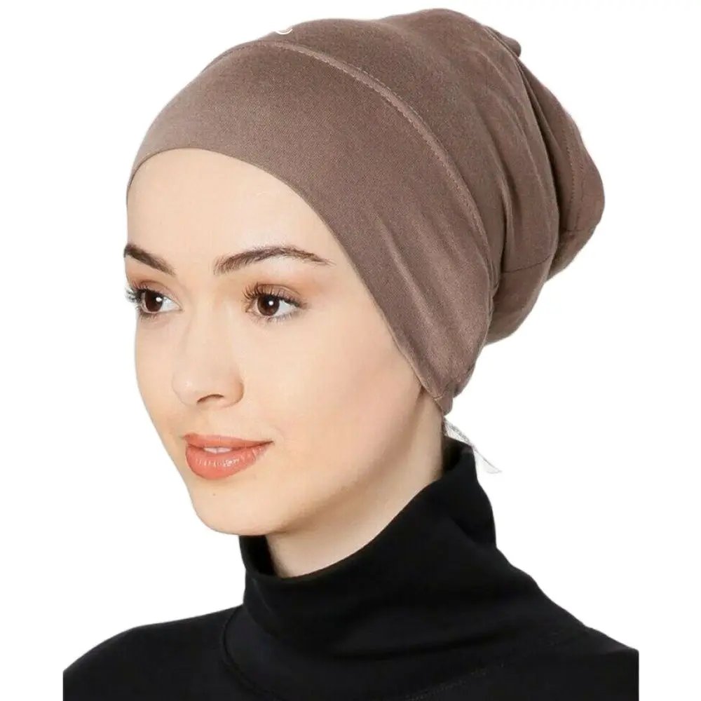 

2020 мягкая Модальная внутренняя искусственная мусульманская стандартная шапка, мусульманская шапочка под платок, женская головная повязка,...