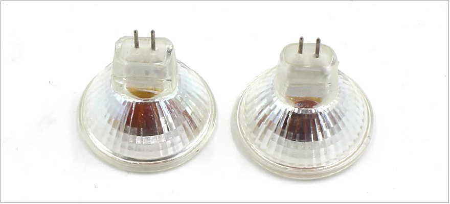 LEDIARY 10 шт. супер яркий затемняемый MR11 GU5.3 Галогеновый свет пятна 12 V/220 V 35 W/50 W галогенные лампы в форме чашки лампы из прозрачного стекла