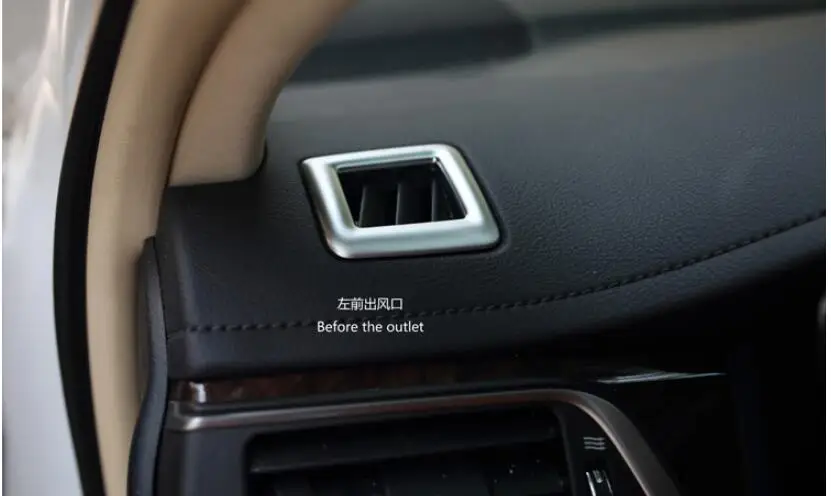 Для Toyota Camry 2012 2013 2014 2015 2016 2017 матовая боковая вентиляционная решетка для