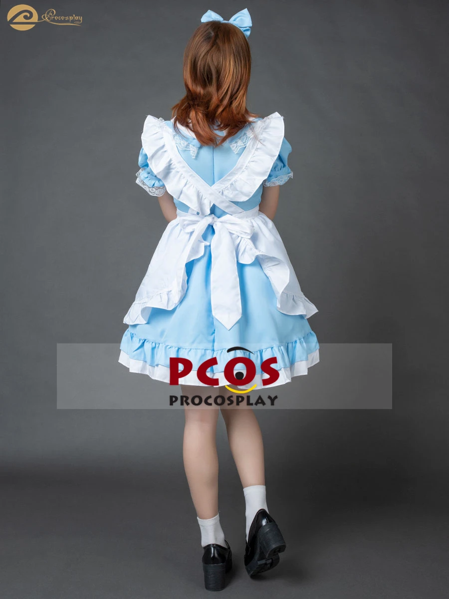 

Maid Lolita Dress Alice in Wonderland Cosplay Costume Halloween Black Friday Xmas Outfits mp006083