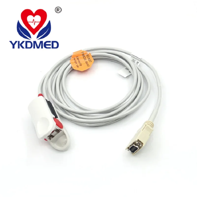 YKD прямой перезаряжаемый датчик Spo2 Монитор пациента/бесплатная доставка, аксессуары Mediacl