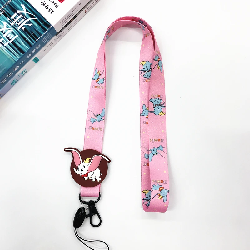 6 Милый мультяшный брелок ремешки на шею для ключей ID Card Pass Gym USB Phone lanyard DIY - Цвет: 6
