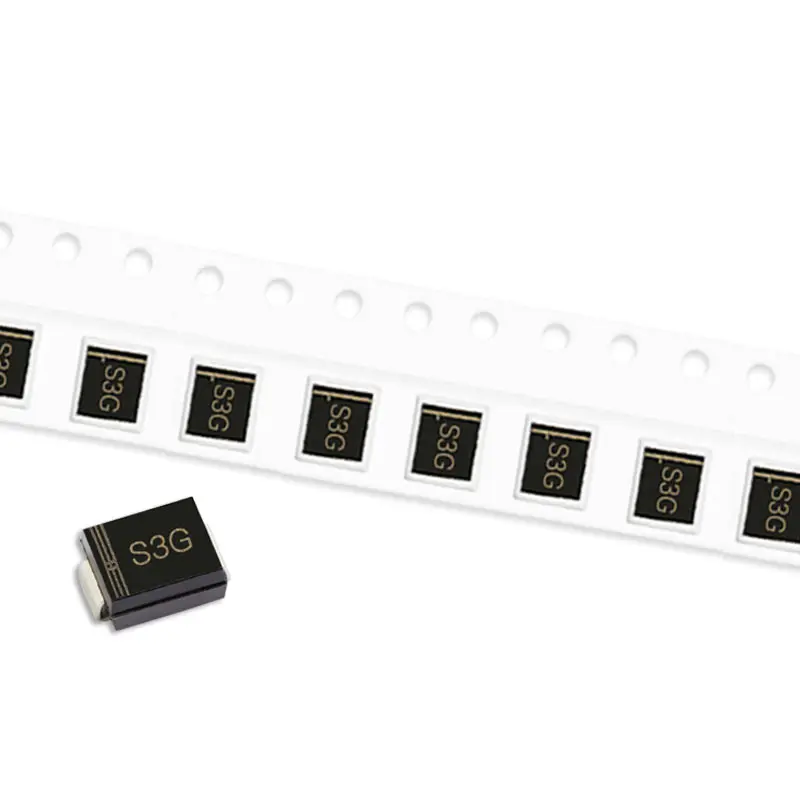 50 шт. SMD выпрямительный диод DO 214AA S3MBF S2M S3M SK34 SK36 S3G SK54 3A 50V 100V 200V 400V 600V 800V 1000V SMB|Диоды| |