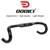 dodici pro carbon fiber 31 8mm road handlebar 400420440mm bent bar bamboo curved handle 3k glossy bicycle cycling accessories