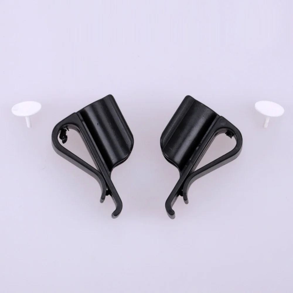 

2 Pcs Putter Clip On Clamp Holder Organizer Club Clip Marker for Accessories Supplies (Black)
