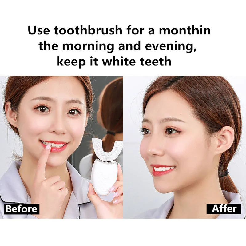 

Silicone Electric Toothbrush Cold Light Cleaner Tooth Whitening Sonic Intelligent Automatic brush
