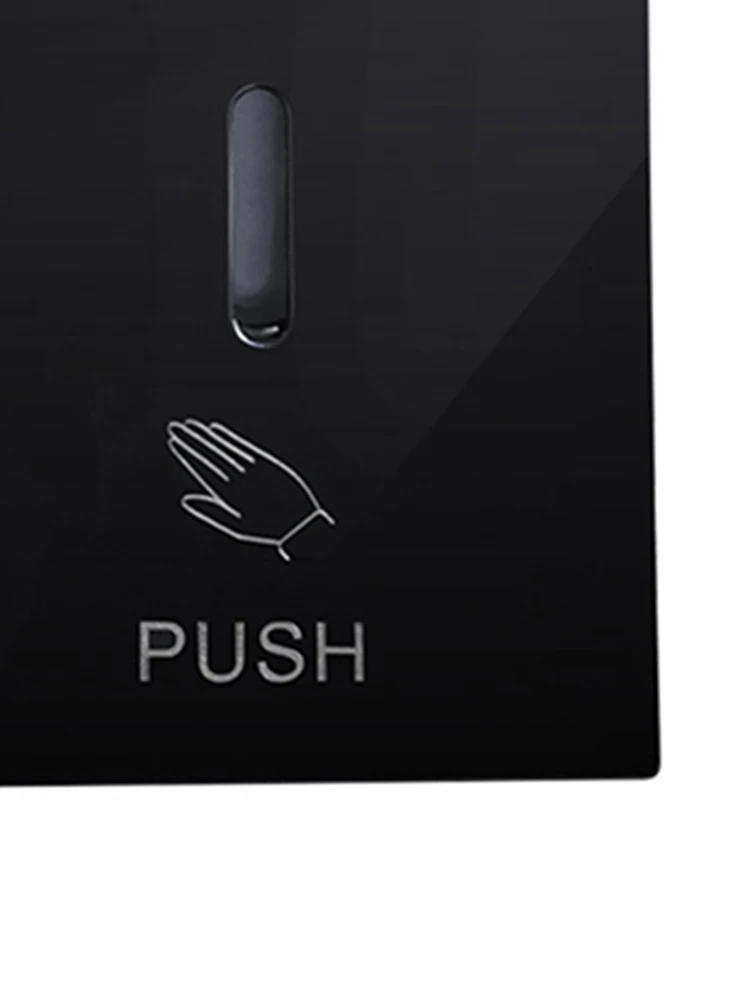 Ручной Дозатор для мыла настенный черный жидкий шампунь объемом 450 мл душевой