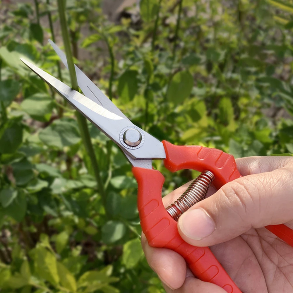 

Gardening Pruning Shears Household Potted Branch Trimmer Fruit Picking Scissors for Household Garden Grass Supply