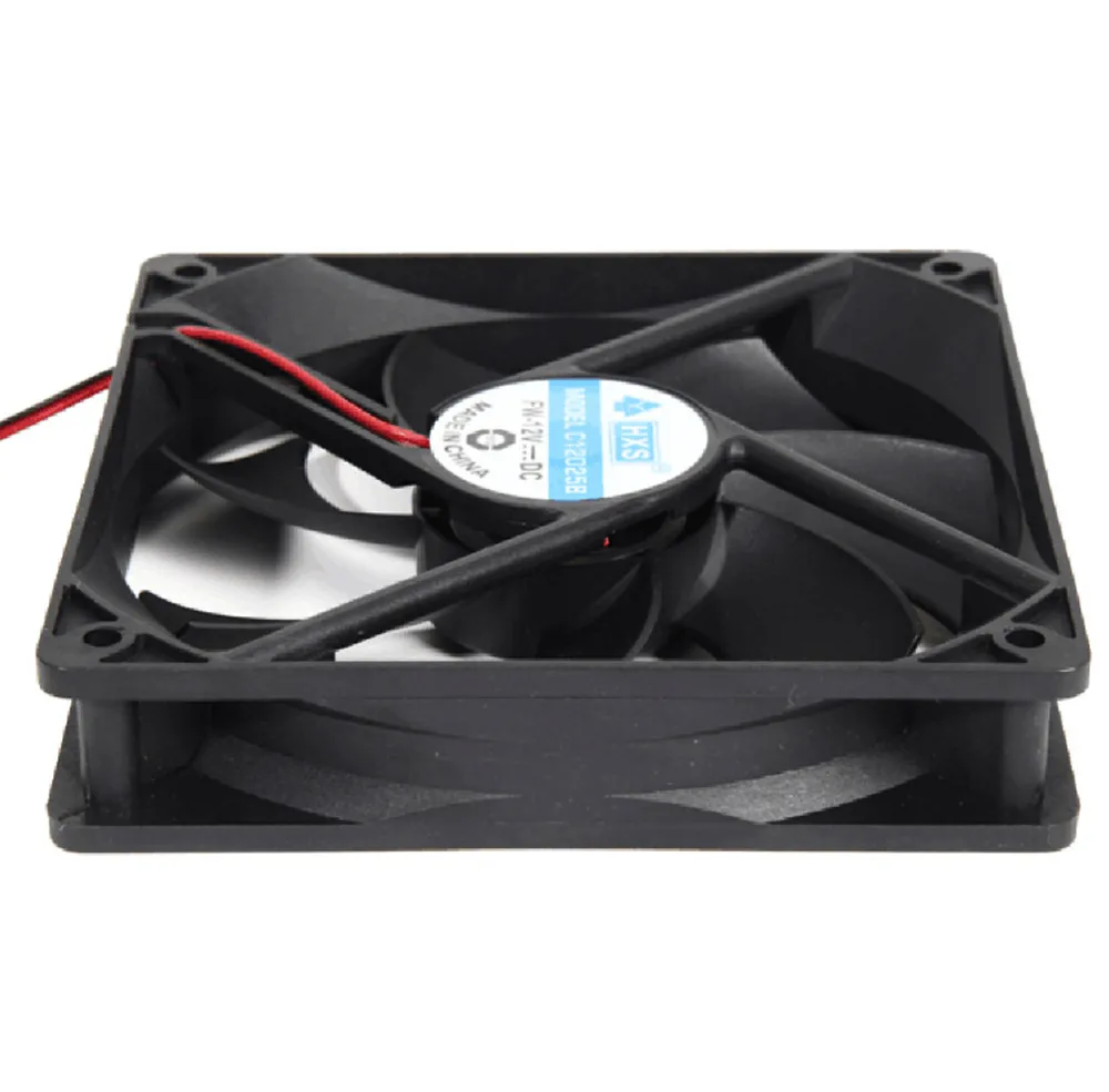 4 шт. 120 мм 120x25mm 12V 4Pin DC бесщеточный ПК компьютер чехол Вентилятор охлаждения 1800PRM
