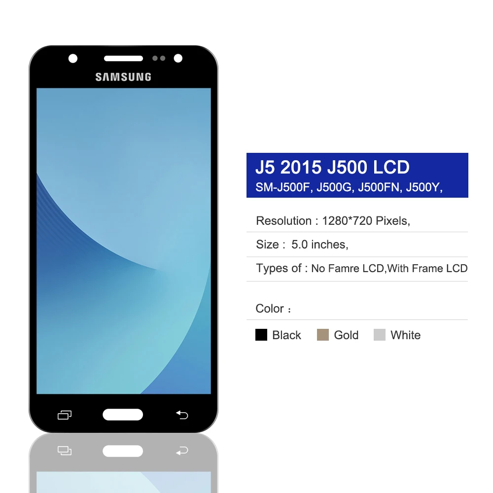 5 0 ''оригинальный J500 ЖК дисплей для SAMSUNG Galaxy J5 2015 сенсорный экран дигитайзер