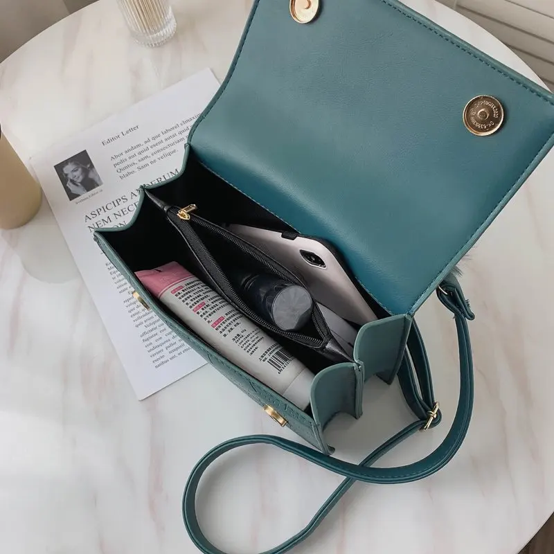 

Female Small Bags Women Fashion PU leather Crossbody Bag Wild Flap Shoulder Bag Daily Designer Handbag High quality XA722H