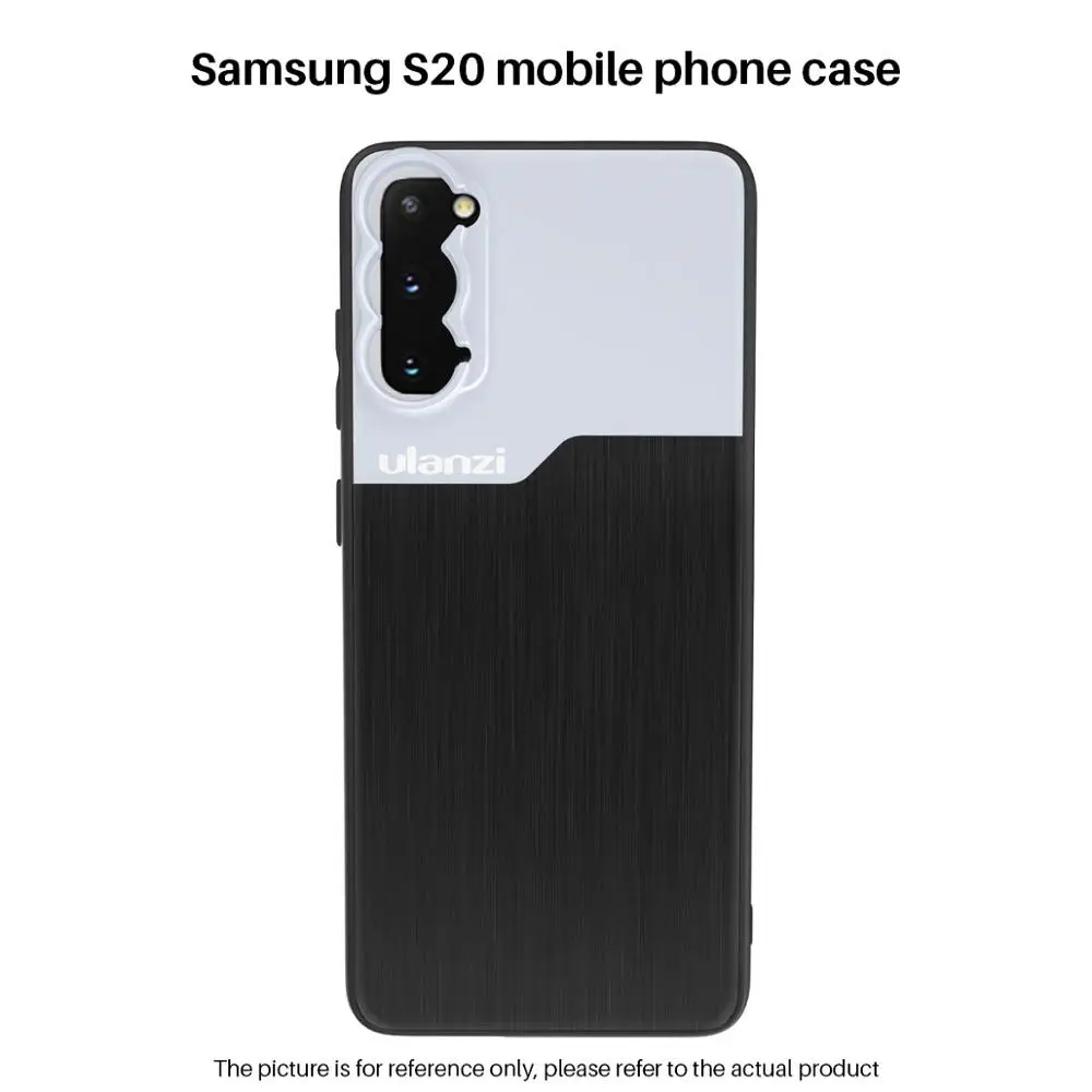 

Чехол Ulanzi для телефона Samsung Galaxy S20 17 мм, чехол для телефона с Резьбой Диаметром 1,33x, анаморфный широкоугольный макрообъектив для телефона