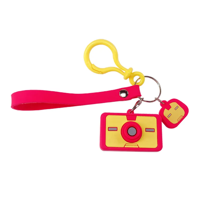 

Disney Marvel Legends Avengers Creative New Keychain Drop Glue Camera Pendant Couples Keychain Wholesale Gifts Keyring