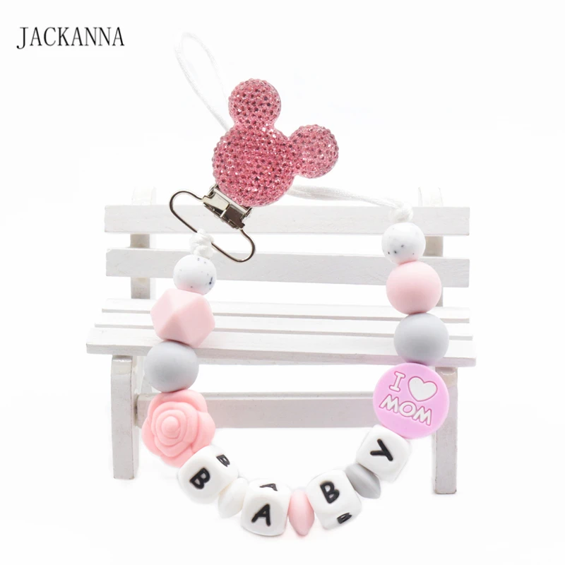 Держатель для соски на заказ цепочка прорезывания зубов