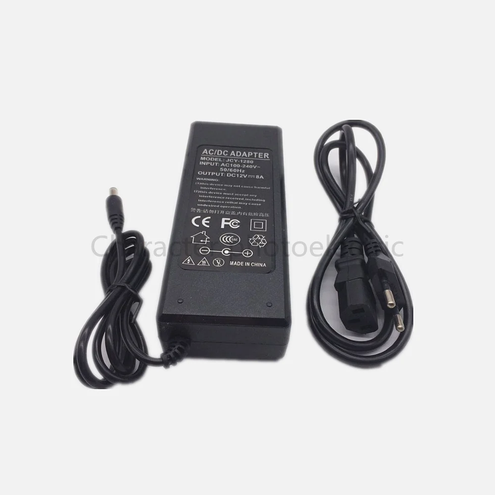 Новый светодиодный адаптер питания постоянного тока 1A 12A 110V 220V до 12V для