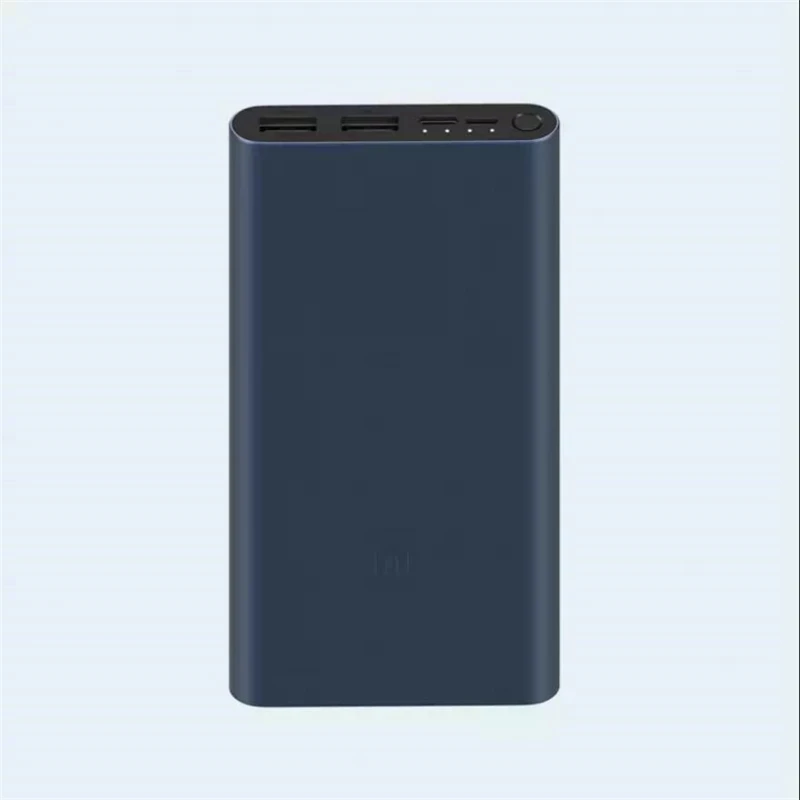 Xiaomi Mi Power Bank 3 10000mAh Portable Quick Charge 18W Max Dual USB Output Powerbank for Phone External Battery Fast | Мобильные