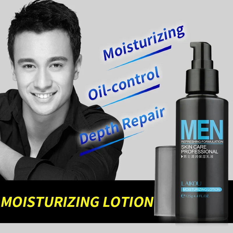 Натуральный лосьон для ухода за кожей мужчин лица увлажняющее средство баланс