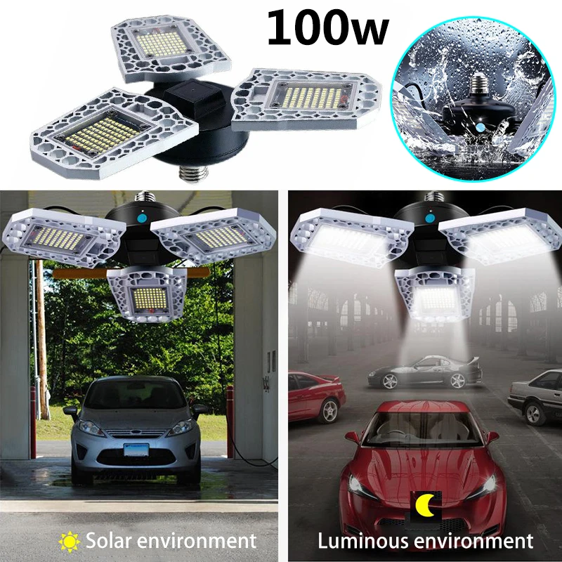 Deformed Industrial Light Garage Lamp Building Materials And Supplies Waterproof Workshop Equipment |