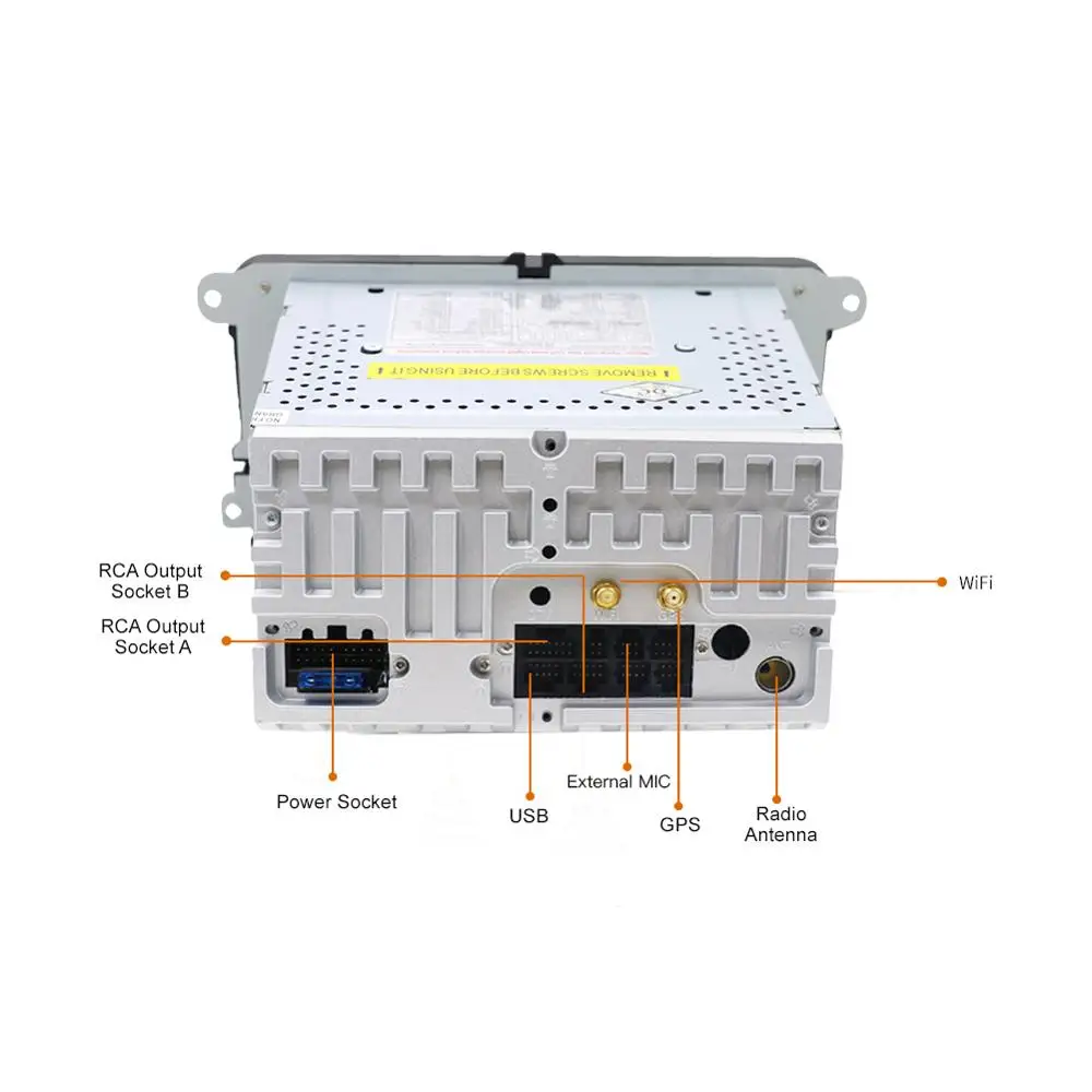 Автомагнитола 2 din с четырехъядерным процессором DVD радио плеер на Android 10 0 8 &quot GPS Wi