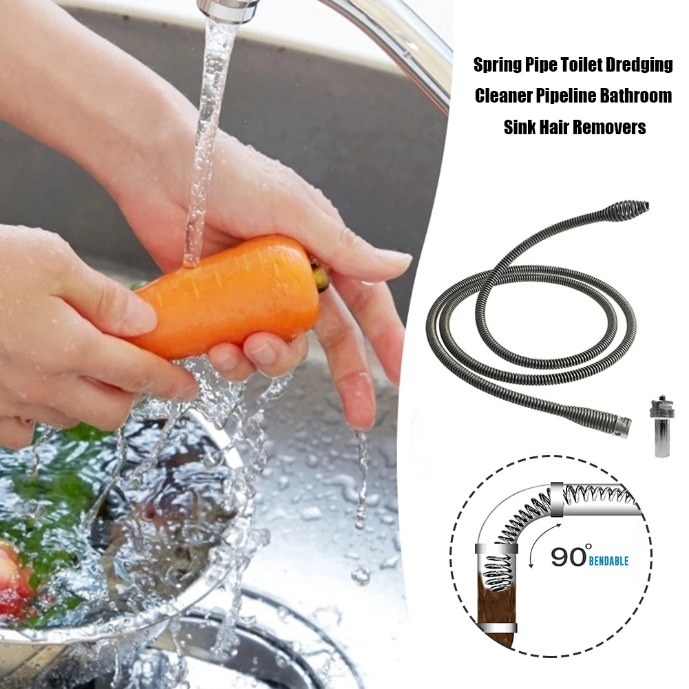 Приспособление для чистки труб с пружинной трубкой | Дом и сад