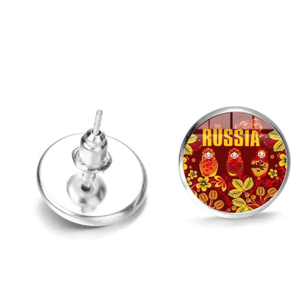 SIAN богемные польские Народные художественные узоры серьги-гвоздики для женщин