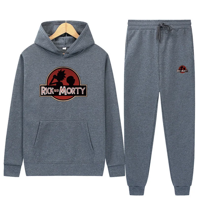 

Spring And Autumn 2-Piece Hoodie Sweatshirt Suit Casual Wear Men And Women Sweatshirt New Pullover Jogging Pants Suit