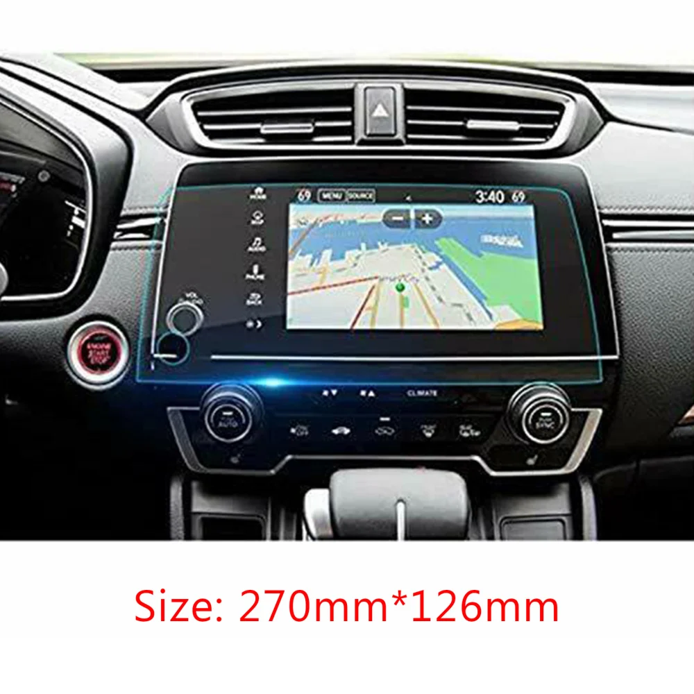 

Artudatech Car Navigation Screen Protector Tempered Glass Film Fits For CRV 2017 2019