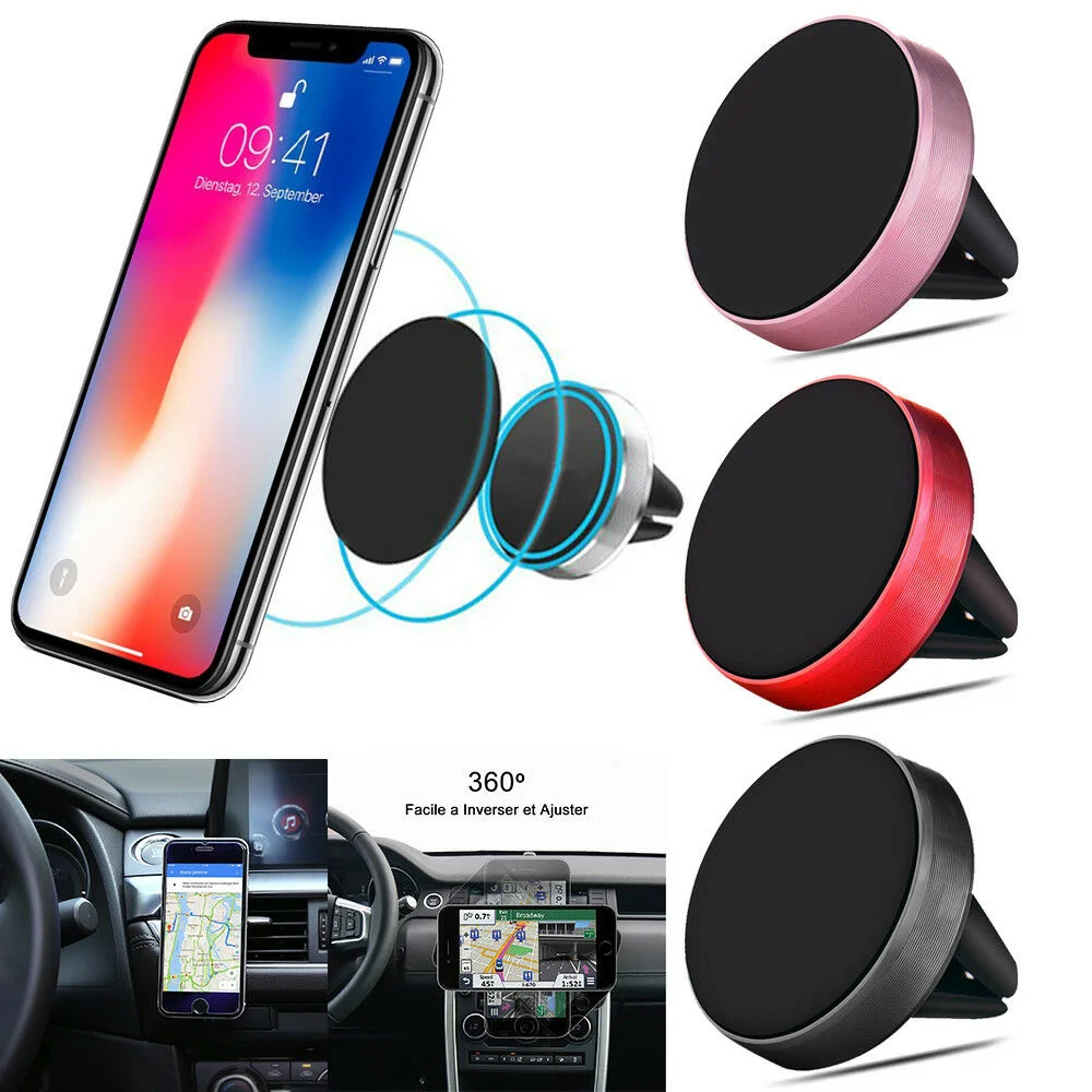 

UNIVERSAL CAR HOLDER SMARTPHONE MAGNETIC TELEPHONE VENTILATION FOR APPLE SAMSUNG