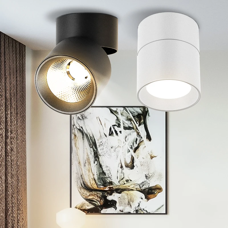 светодиоды споты потолочные точечные светильники 220 В 7/10/15 Вт прожектор спот