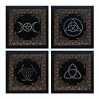 50X50cm созвездий Таро карты скатерть бархат Гадания и предсказания срачица настольные игры Oracle коврик карточка руны Love You To расходные материалы