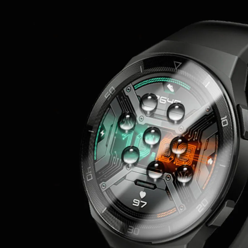 Защитная 3d пленка из стекловолокна для Huawei Watch GT 2e полноэкранная защитная