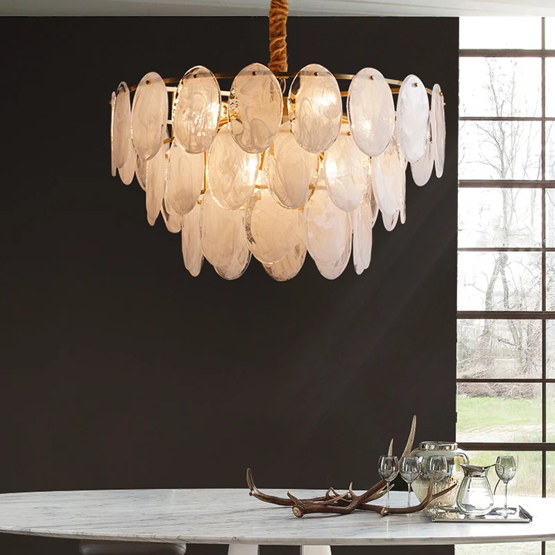 

Светильник роскошные спальни люстра все меди в итальянском стиле ресторан вилла модель номер креативное искусство Простая Современная гос...