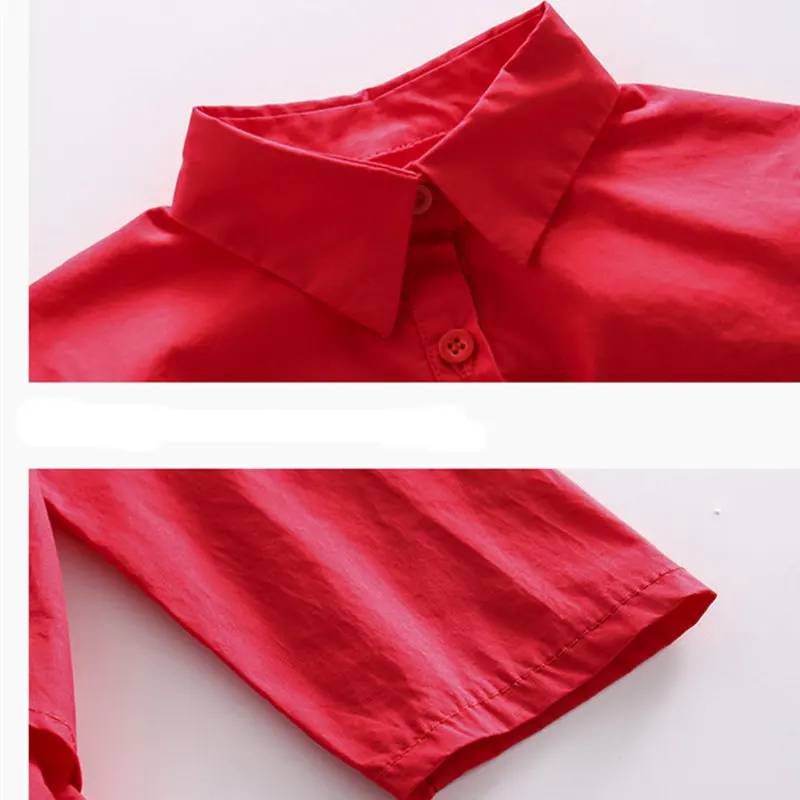 Детская одежда для подростков черные рубашки в горошек девочек детские топы