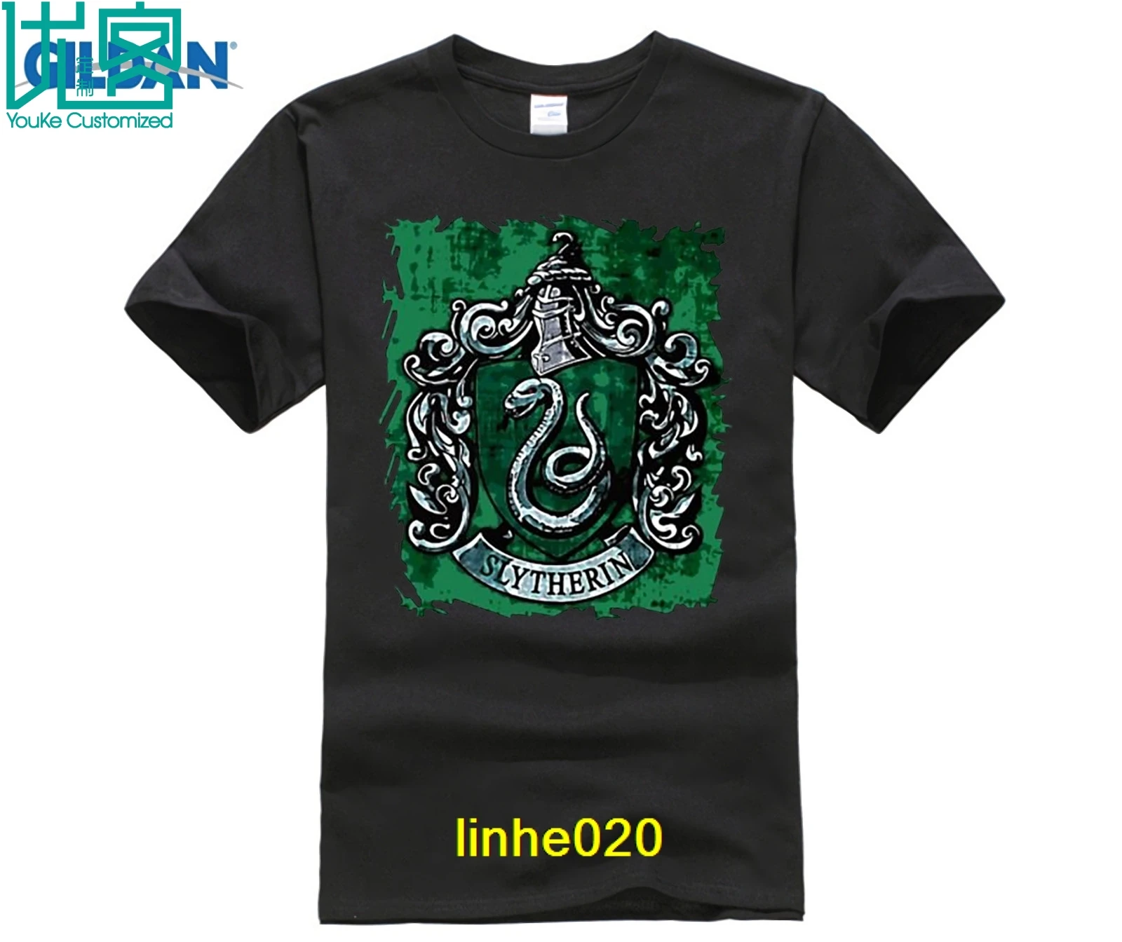 Футболка Magic Boy Slytherin Cure мужская повседневная футболка из хлопка высшего качества