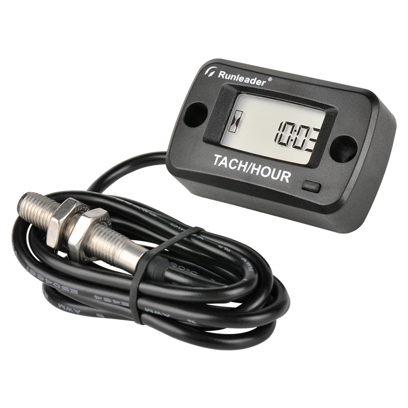 

Rotating Shaft Tachometer Maintenange Digital Hour Meter Programming SVC Time Max RPM 20000 Reset Max RPM HM019C