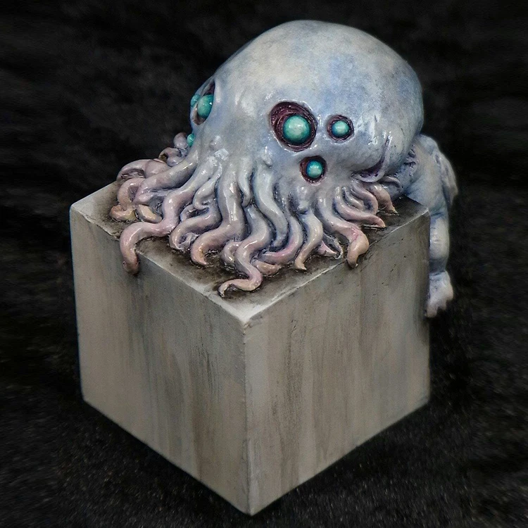 Япония 2017 wf summer Cthulhu youal Octopus monster 1 фигура полимерная модель GK научно
