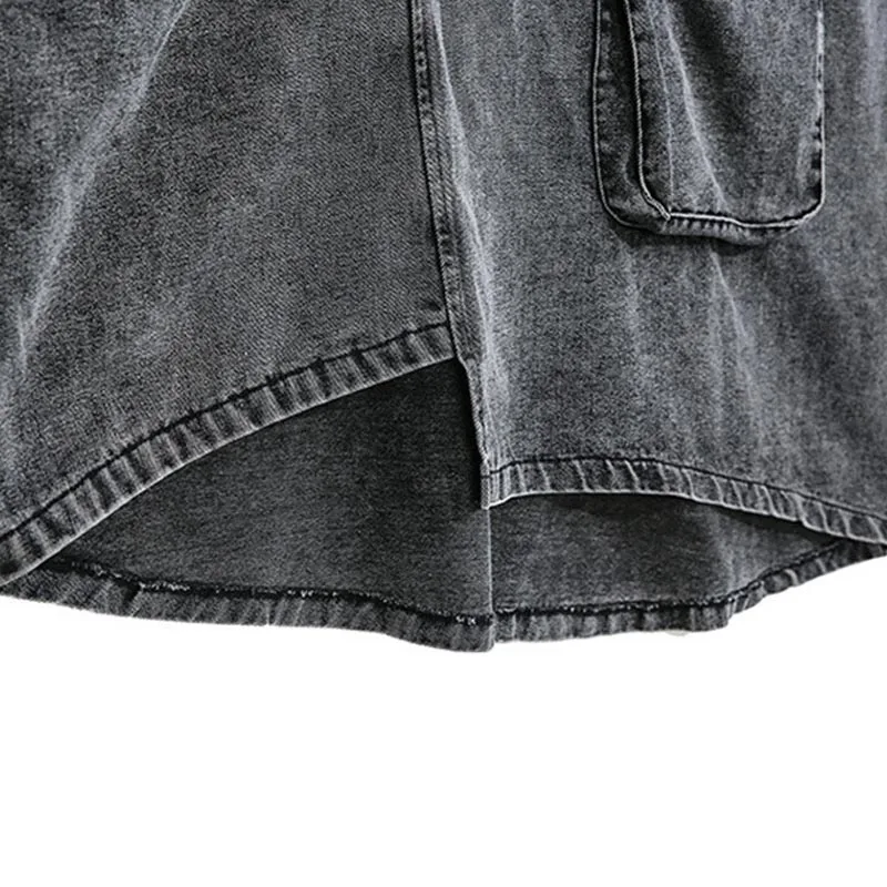 

oversize Denim sweatshirts hoodies women plus size batwing loose Harajuku turtleneck sweatshirt woman pullover tops winter 2019